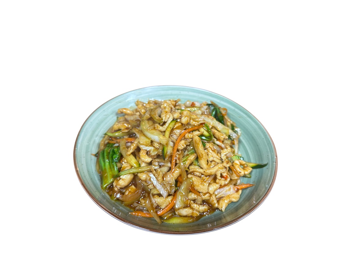 Pollo con Verdura Salteada