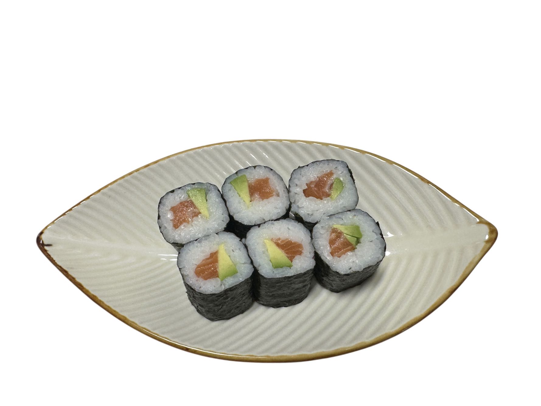 Hosomaki salmon con aguacate 6u