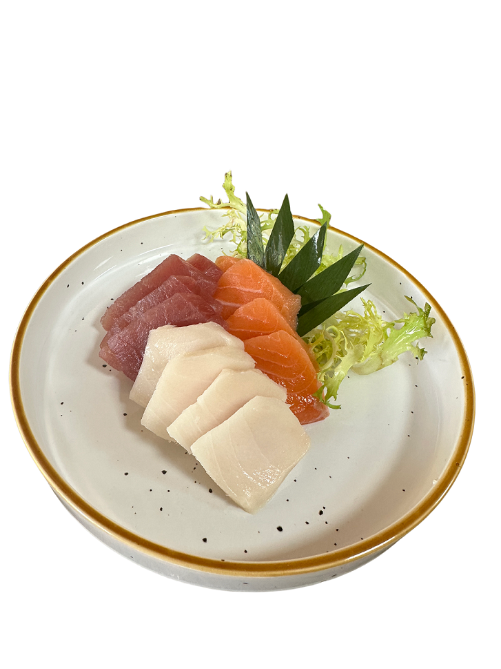 Sashimi Variado 12u 白红橙