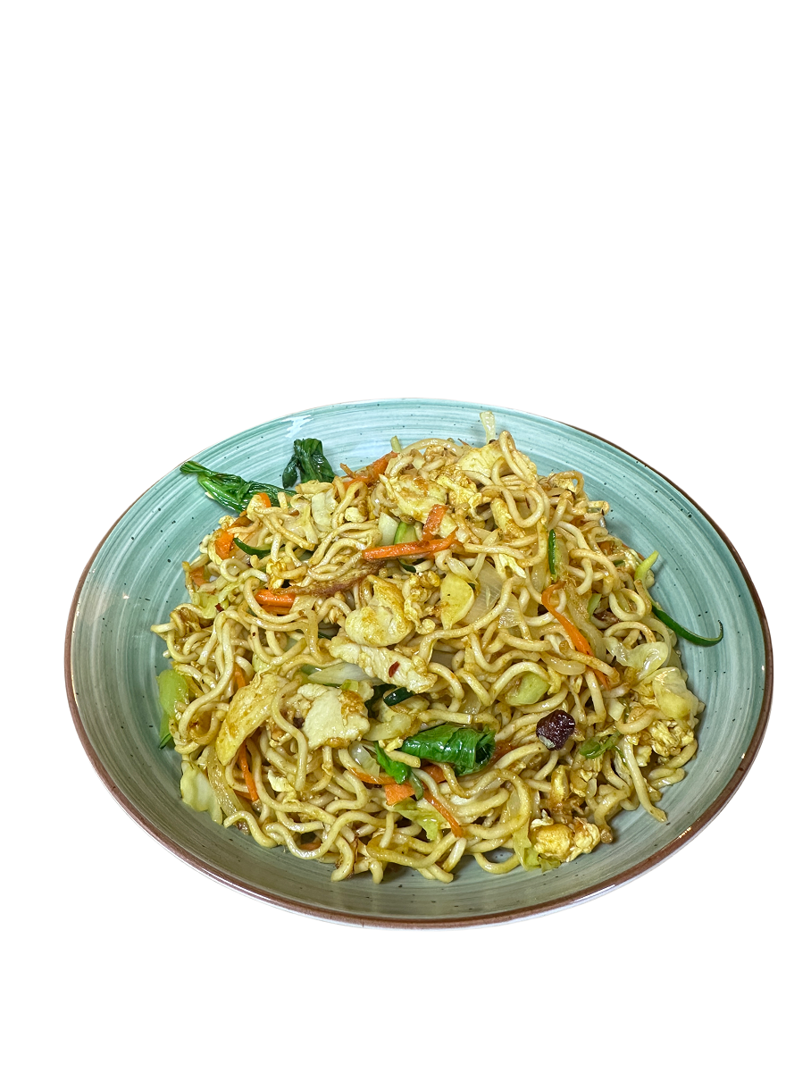 Yakisoba con curry